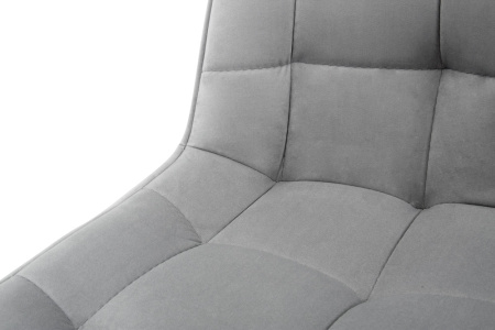 Стул B105 (B105 LIGHT GREY VL08, BK)